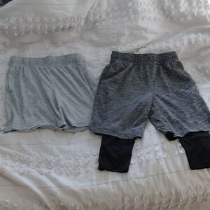 Kids Grey Shorts Set old Navy active 6-7